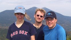 Hope, Jon and Dave on Mt. Flume